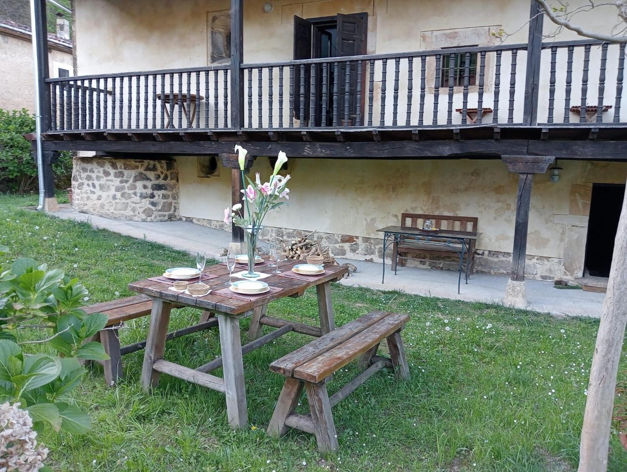 Vila Palacio Rural De Inguanzo De Cabrales Exteriér fotografie