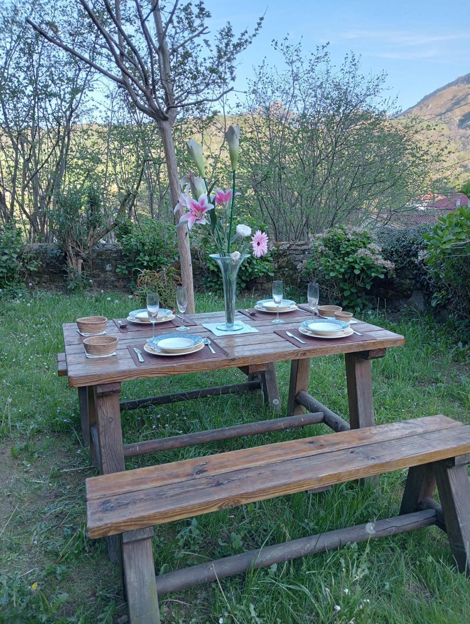 Vila Palacio Rural De Inguanzo De Cabrales Exteriér fotografie
